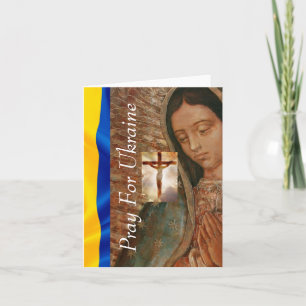 Carte Priez Pour L'Ukraine