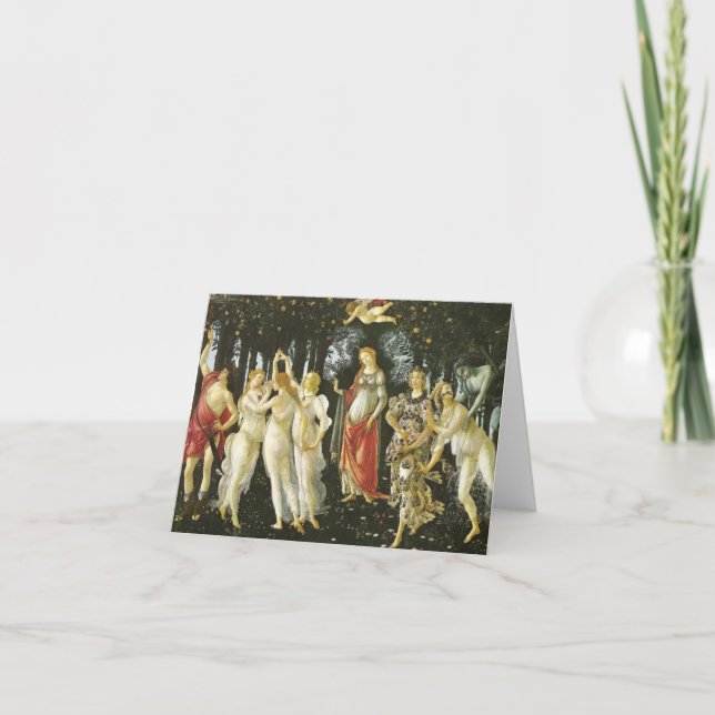 Carte Primavera, Sandro Botticelli (Devant)