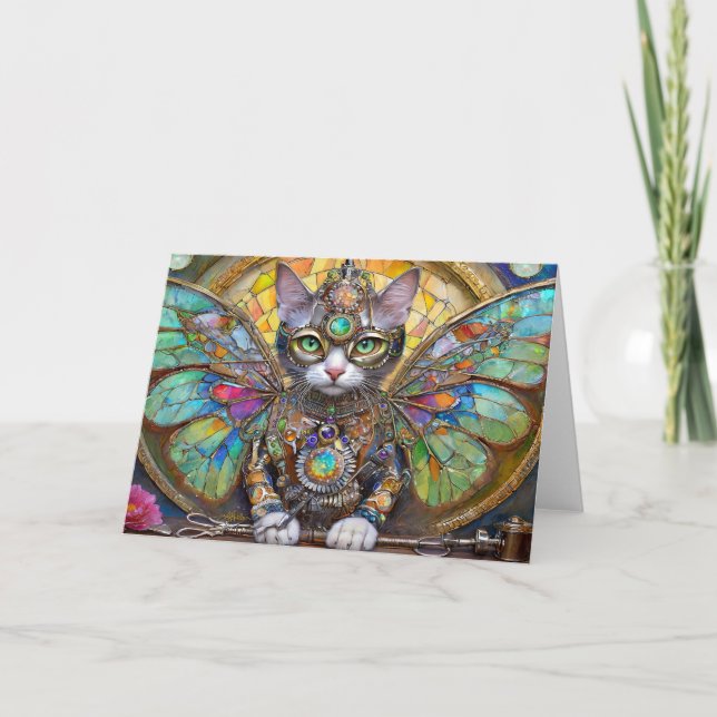 Carte Prince Kitty Chat de la Brigade des papillons (Devant)