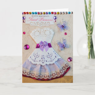 Carte Princess Birthday Card
