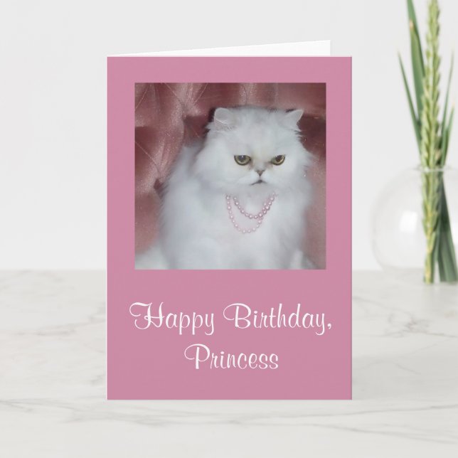Carte Princess Birthday Card (Devant)