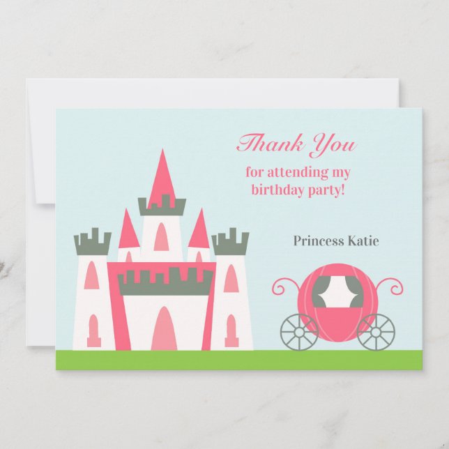 Carte Princess Merci (Devant)