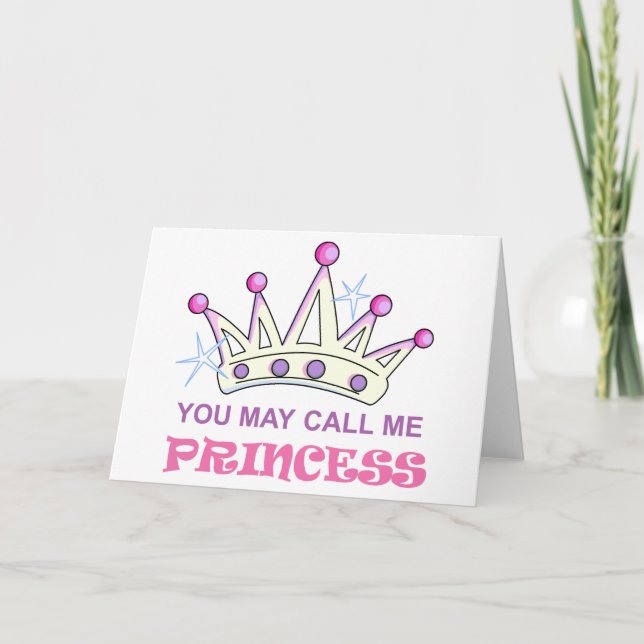 Carte Princesse (Devant)