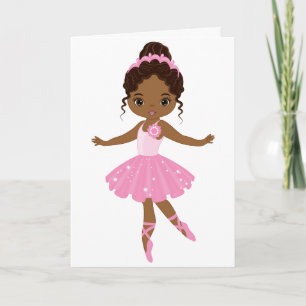 Carte Princesse Ballerina