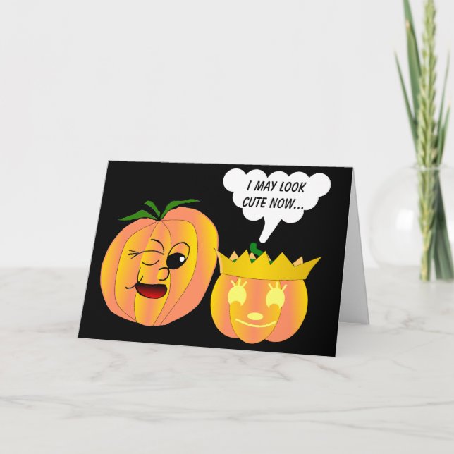 Carte Princesse Citrouille (Devant)