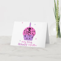 Princesse d'anniversaire de punk rock