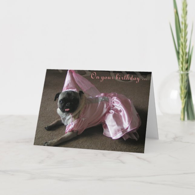 Carte Princesse de carlin de Cutie (Devant)
