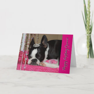Carte Princesse de joyeux anniversaire - Lola B. Boston