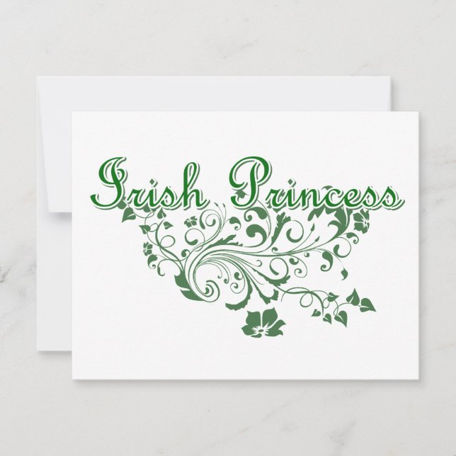 Carte Princesse d'Irlande (Devant)