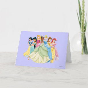Carte Princesse Disney   Aurora, Tiana, Cendrillon Centr