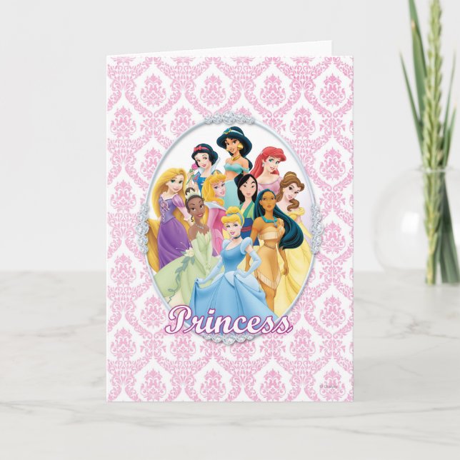Carte Princesse Disney| Cendrillon en vedette (Devant)