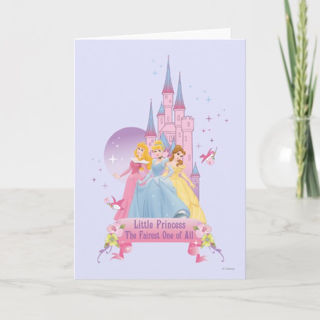Carte Princesse Disney | Château de Dream (Devant)