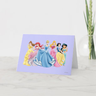 Carte Princesse Disney   Tenir les robes