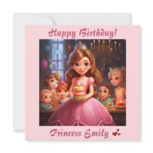 Princesse personnalisée [Nom] Anniversaire