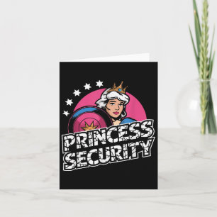 Carte Princesse Sécurité Anniversaire Papa &amp; Maman G
