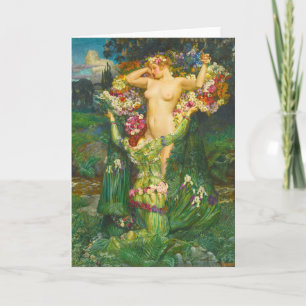 Carte Printemps naissant Byam Shaw