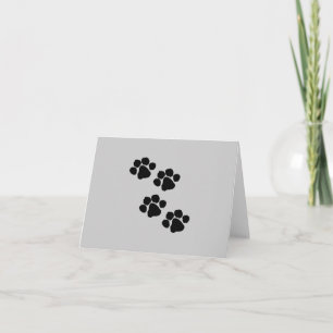 Carte Prints des animaux