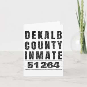 Carte Prison Détenu Costume Halloween Dekalb Comté Geor