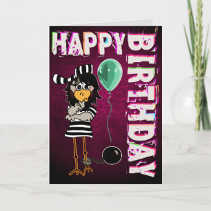 Carte Prison Jailbird