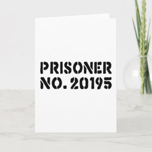 Carte Prisonnier no 20195