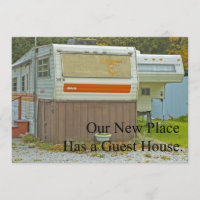 Carte privée Funny Changement d'adresse - Maison d