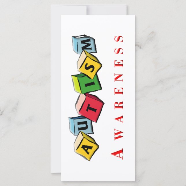 Carte Prix de l'autisme (Devant)