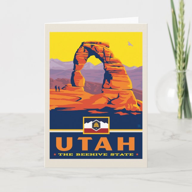 Carte Prix d'État | Utah (Devant)