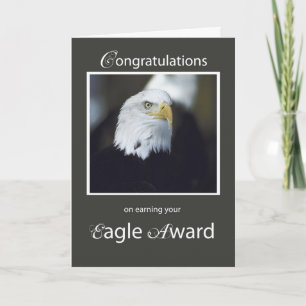 Carte Prix Eagle, félicitations