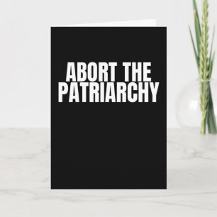 Carte Pro Choice féministe - Droits à l'avortement