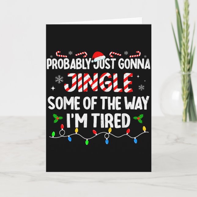 Carte Probablement juste aller Tintinnabuler un peu sur  (Devant)