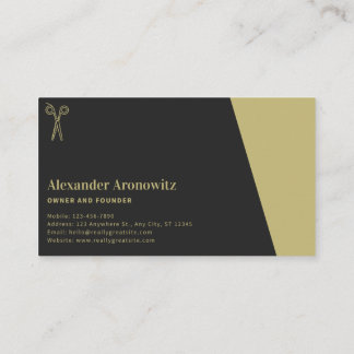 Carte professionnelle standard