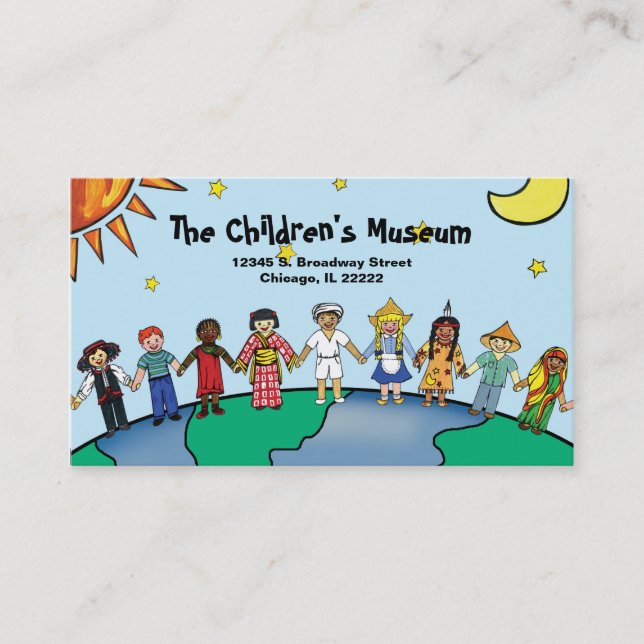 Carte Profil des enfants du monde (Devant)