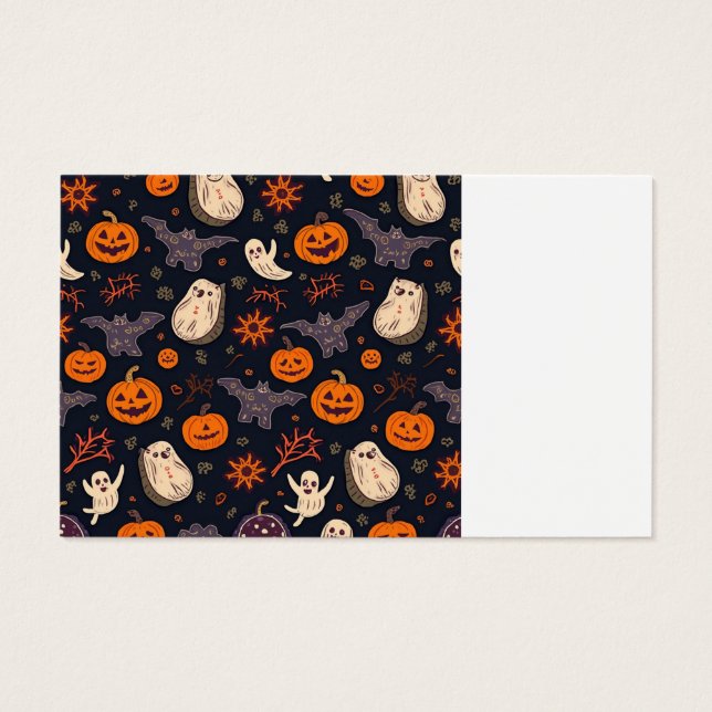 carte profil halloween (Dos)