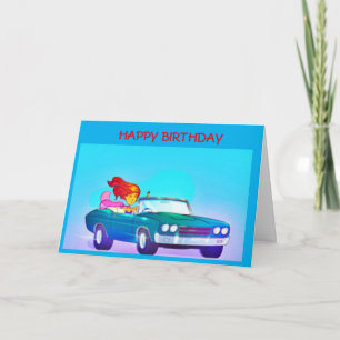 CARTE **PROFITEZ** DE LA CIRCULATION LE *****VOTRE ANNIV