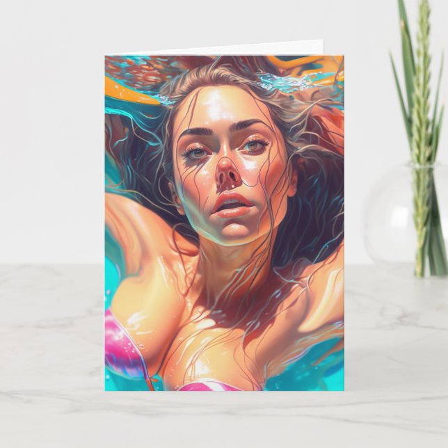 Carte Profitez d'un bel été | Maintenir le contact (Devant)