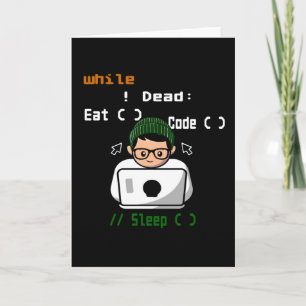 Carte Programmeur et développeur informatique