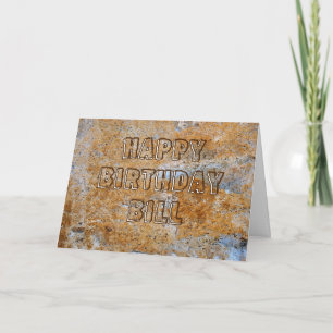 Carte Projet de loi d'anniversaire heureux pour l'âge de