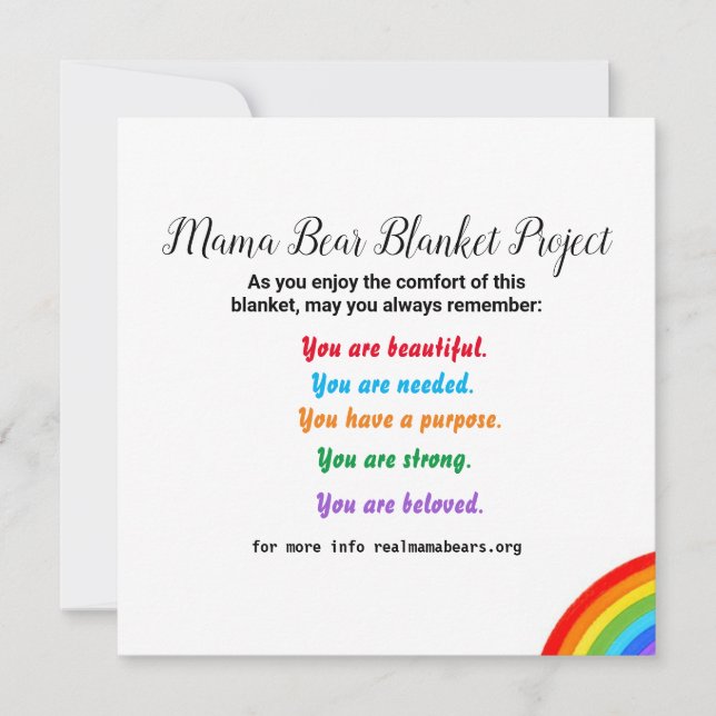 Carte projet ouverte (Devant)