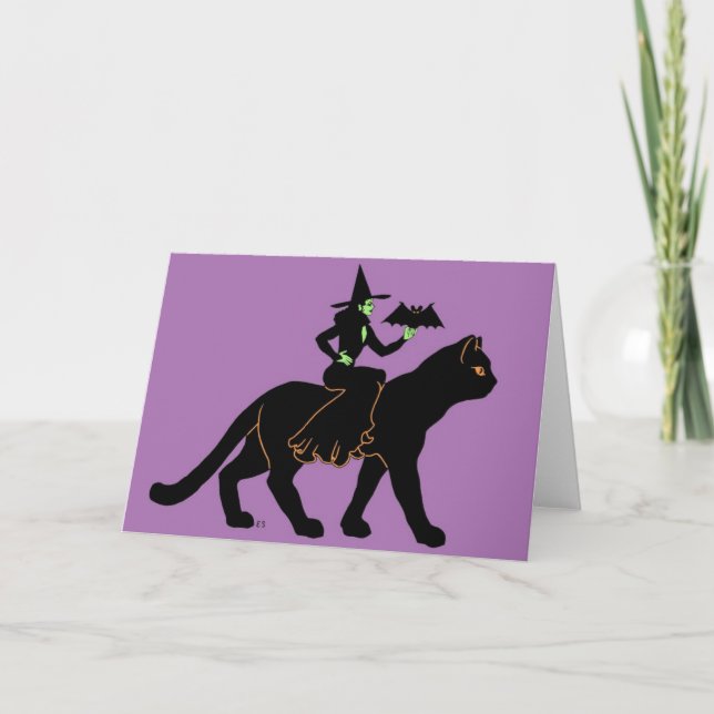 Carte Promenade de Halloween (Devant)