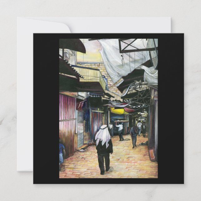 Carte Promenez-vous à travers l'Antiquité, Vieux Jérusal (Devant)