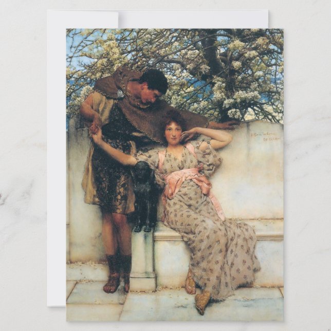 Carte Promesse du printemps (ami et ami) (Devant)