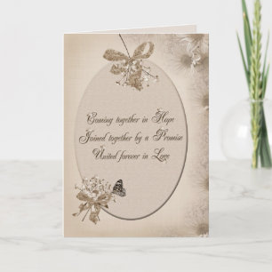 Carte Promesse mariage D'Amour