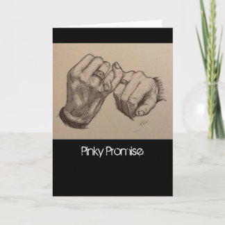 Carte Promesse Pinky