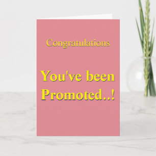 Carte Promotion du bureau de la Couronne de la reine Cub