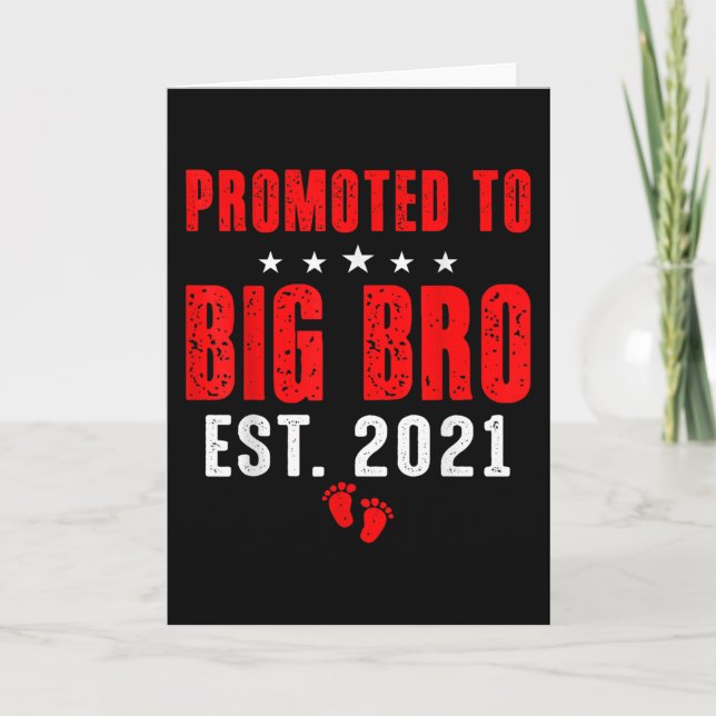 Carte Promu À Big Brother (Devant)