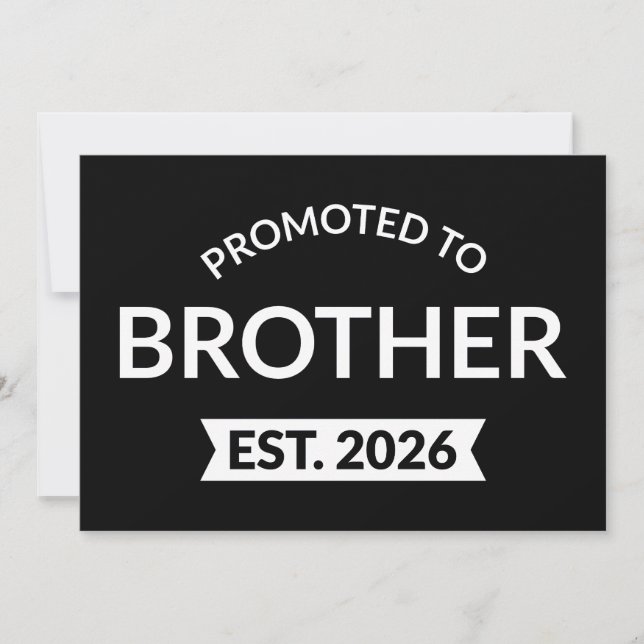 Carte Promu À Frère Est. 2026 II (Devant)