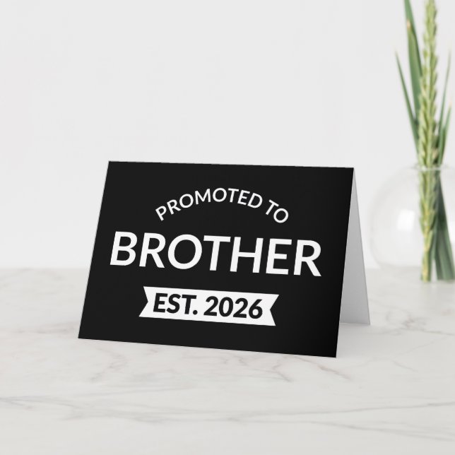 Carte Promu À Frère Est. 2026 II (Devant)