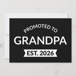 Carte Promu À Grand-Père Est. 2026 II