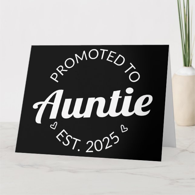 Carte Promu À Tante Est. 2025 I (Devant)