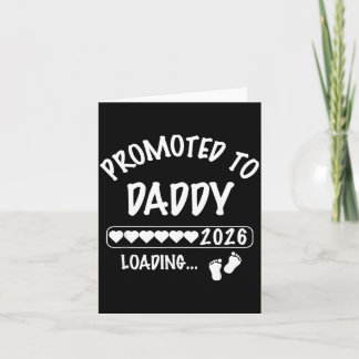 Carte Promu Papa 2026 Nouveau Parent Maman Papa